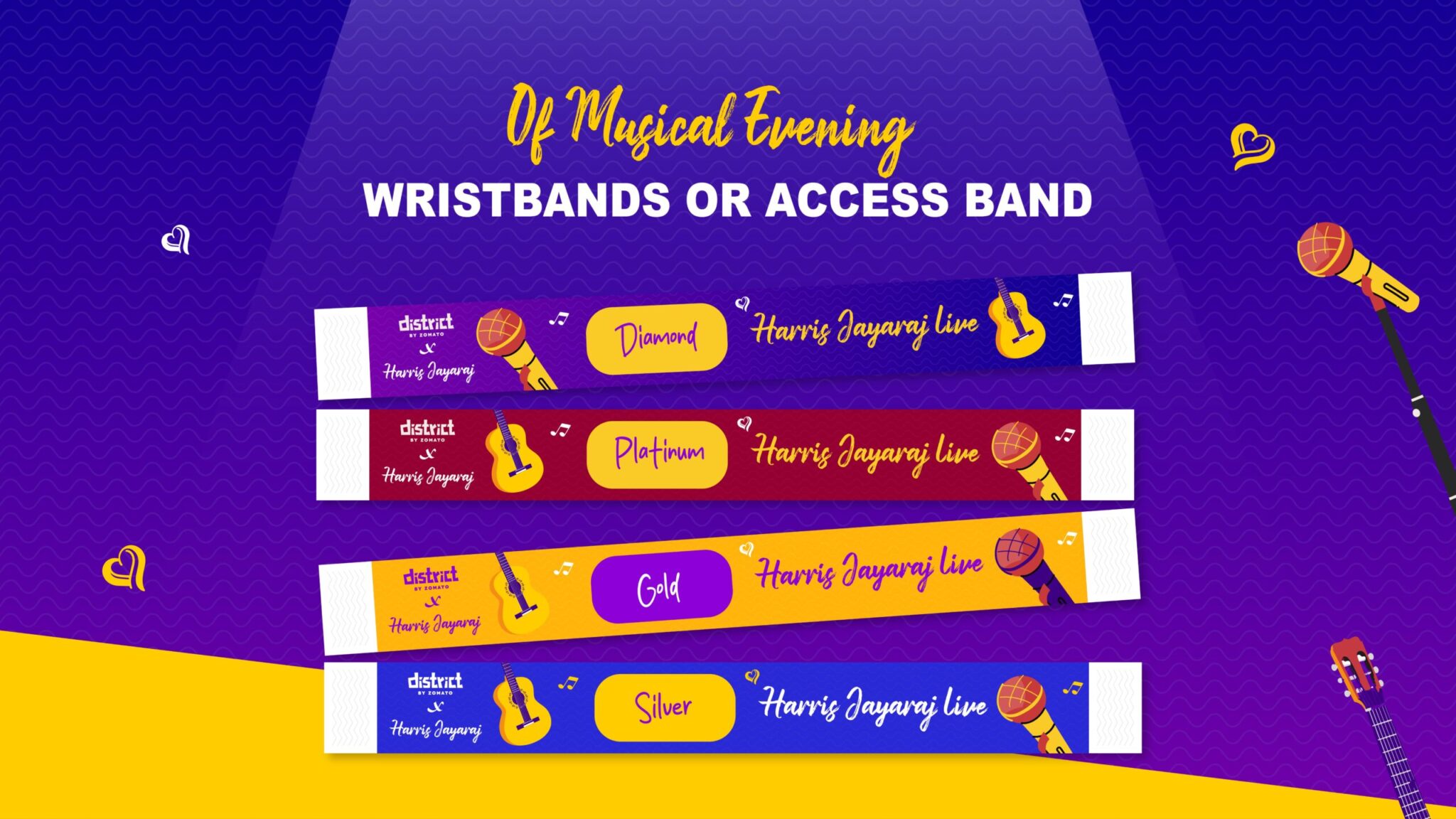 Wrist Band | Harris Jayaraj Concert